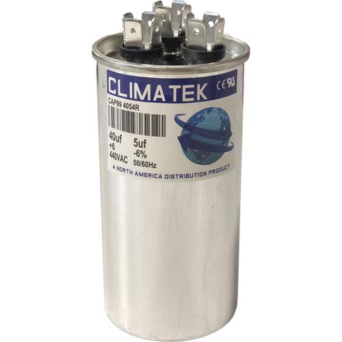 קבלים עגול Climatek-מתאים לקולמן 1499-489 1499-4891 | 40/5 UF MFD 370/440 VOLT VAC